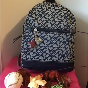 Tommy Hilfiger Signature Logo Small Backpack